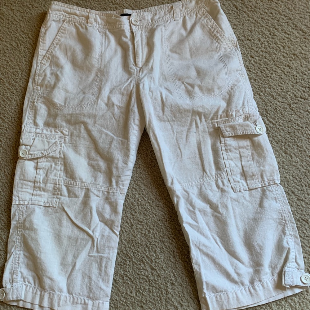 Crop Linen pants